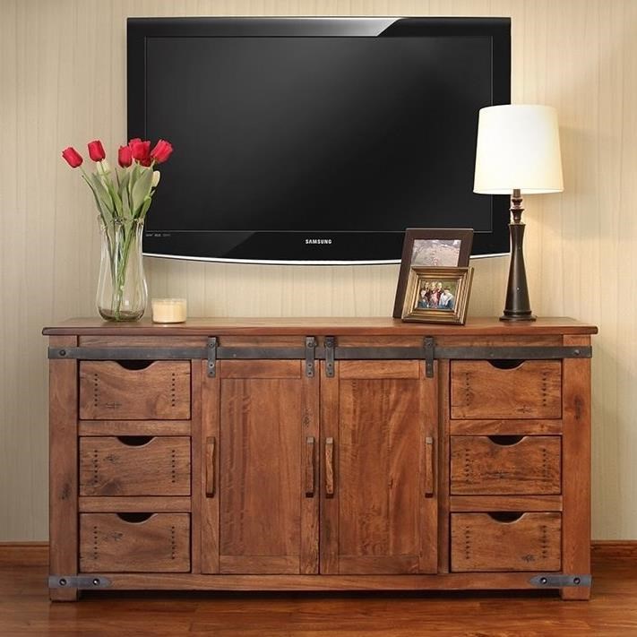 70 wood tv shop stand